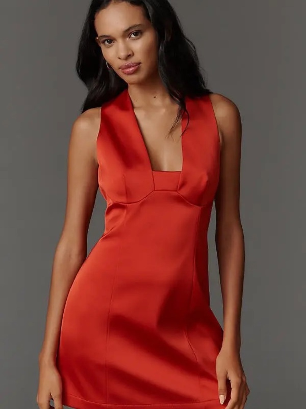 ANTHROPOLOGIE
Sleeveless Square-Neck Shift Mini Dress 🆕